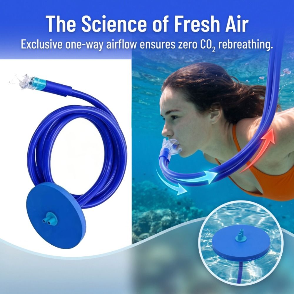 Respirador de Doble Tubo Compl - Snorkeling Gear reseña y precio