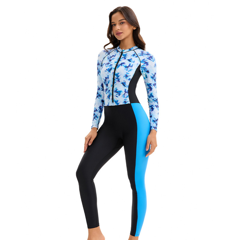 Nuevo traje de baño de dos pie - Rash Guard reseña y precio