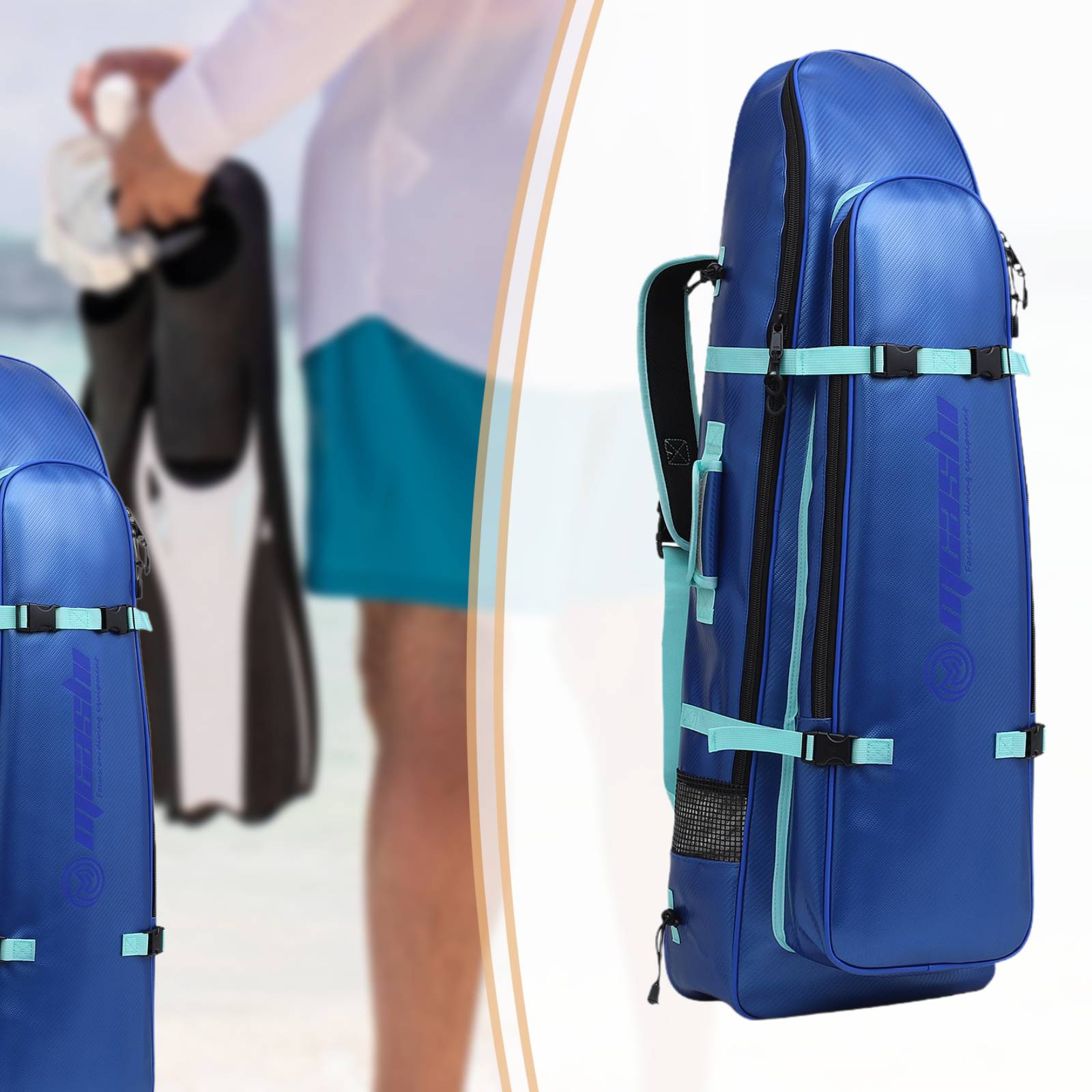 Bolsa para Aletas Largas, Moch - Flippers Swimming reseña y precio